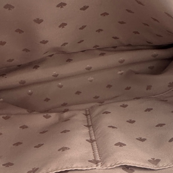 Kate Spade Bundle- Tan and Black Tote and Kate Spade Notebook - Picture 13 of 15